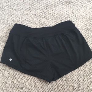 Black Lululemon Shorts, size 8